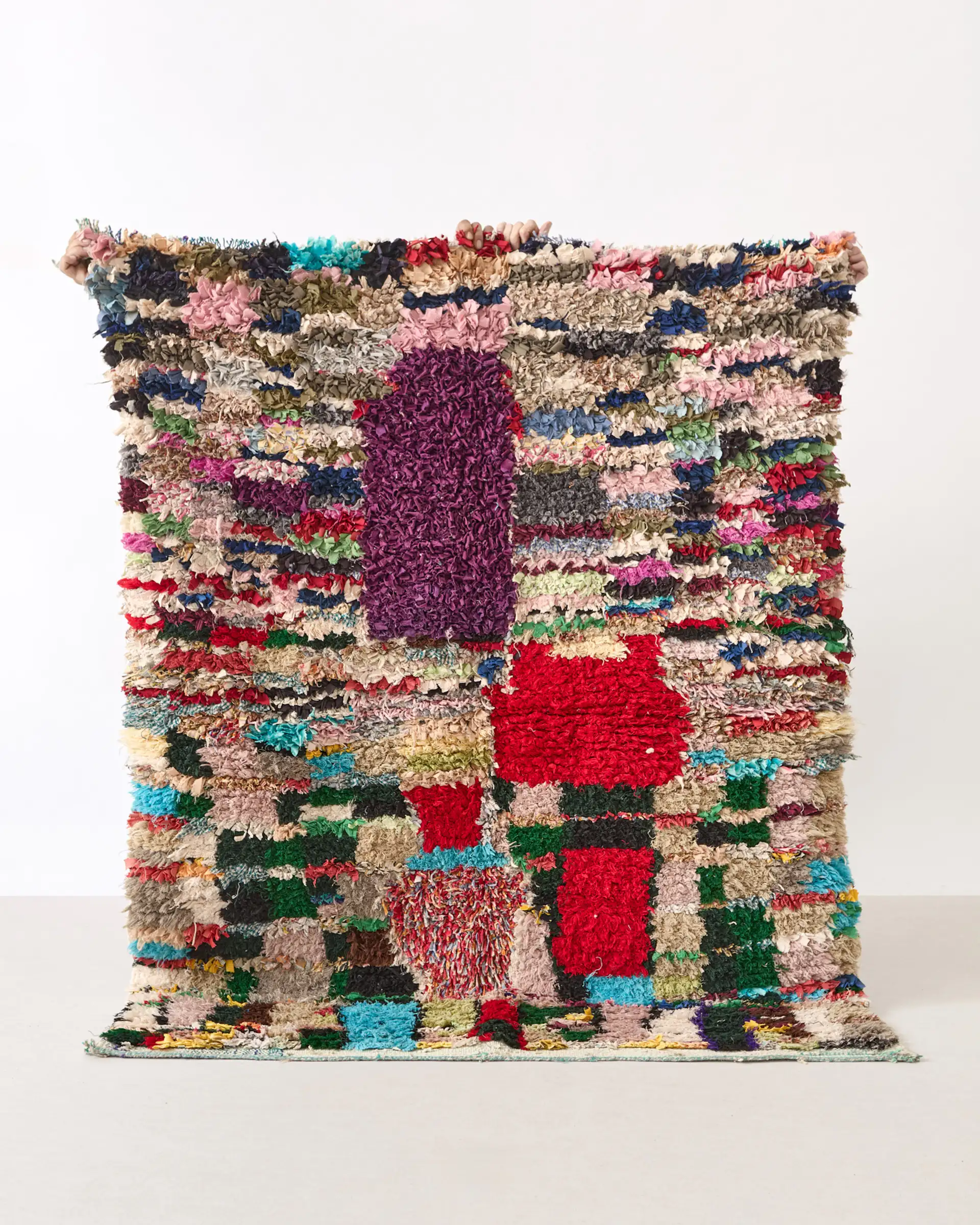 Rainbow Boucherouite rug