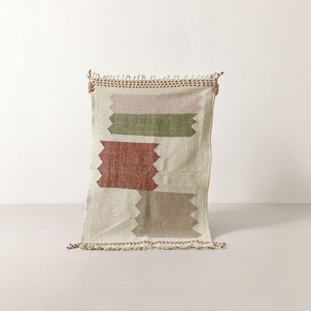 Small Hanbel with zigzag motifs | Abra